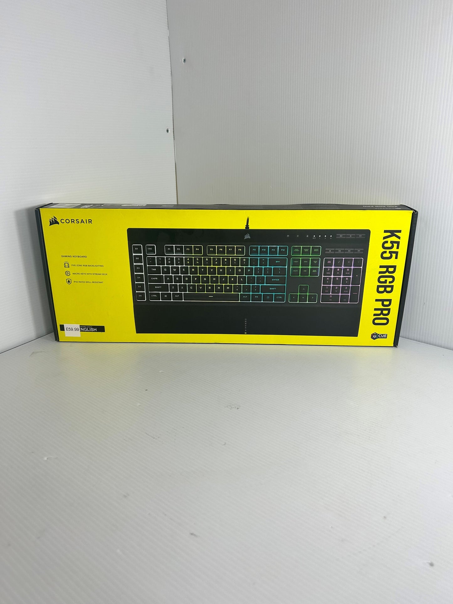 CORSAIR K55 RGB PRO Membrane Wired Gaming Keyboard