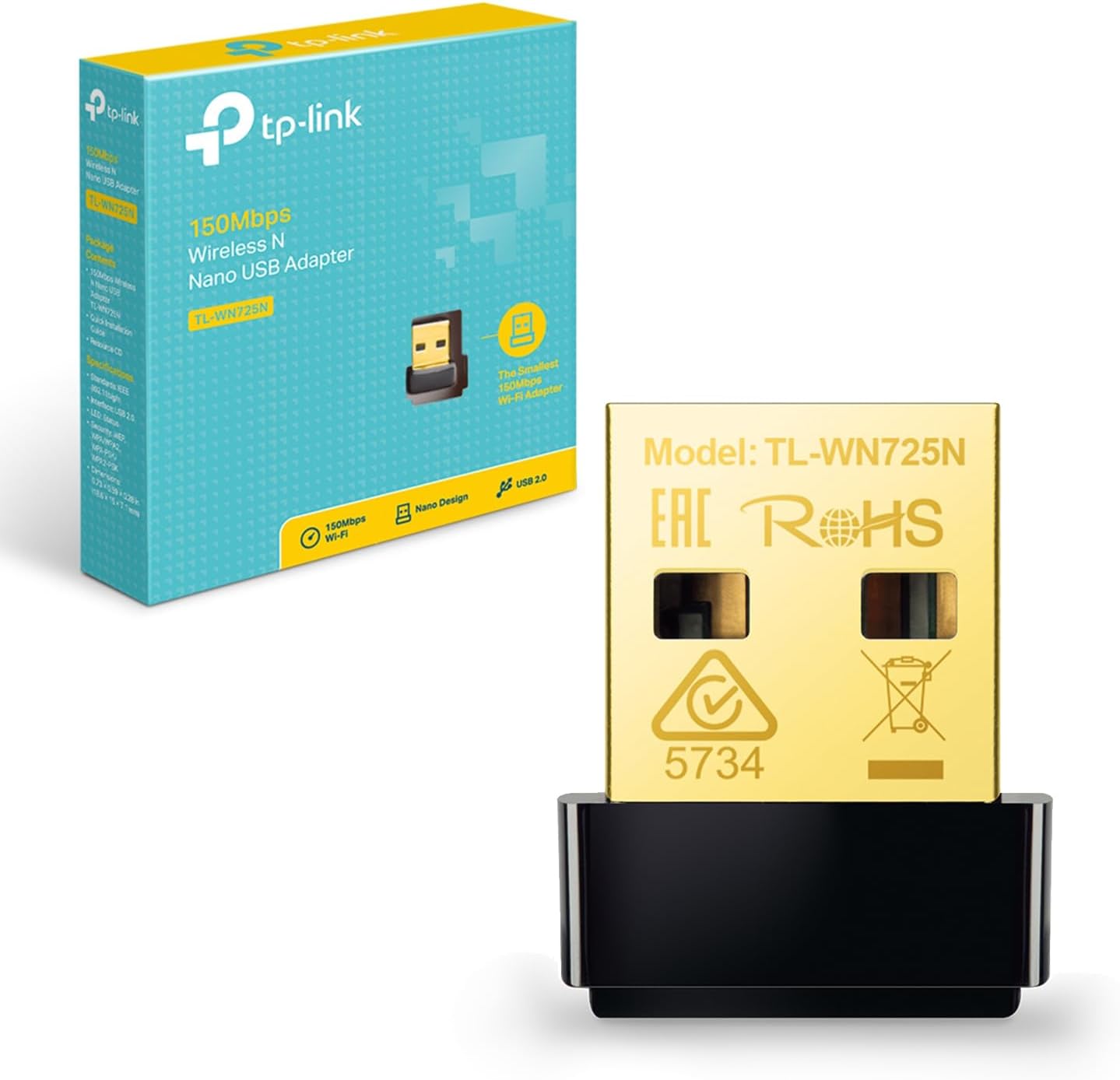 150 Mbps Wireless N Nano USB Adapter