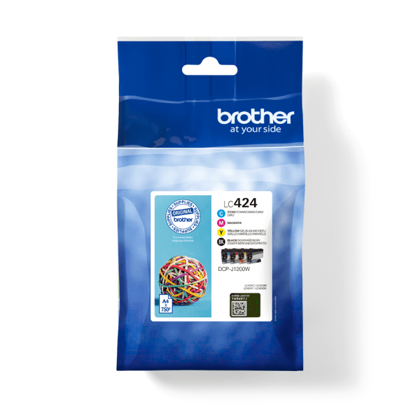 Brother LC424 Multipack - Full Set of 4 Ink Cartridges