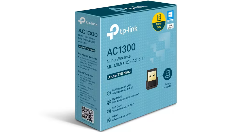 AC1300 Nano Wireless MU-MIMO USB Adapter