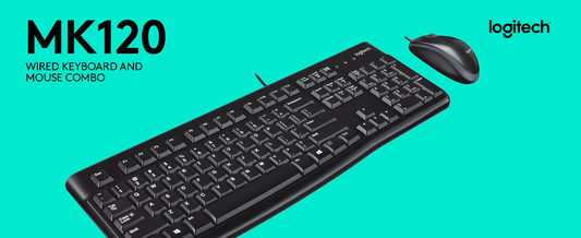 Logitech Wired Keyboard & Mouse Combo