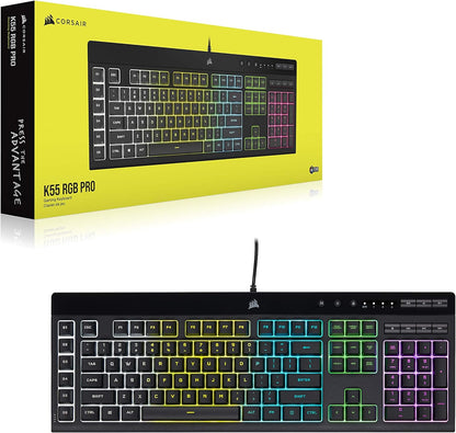 CORSAIR K55 RGB PRO Membrane Wired Gaming Keyboard