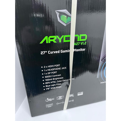 Aryond Curved 27" Gaming Monitor